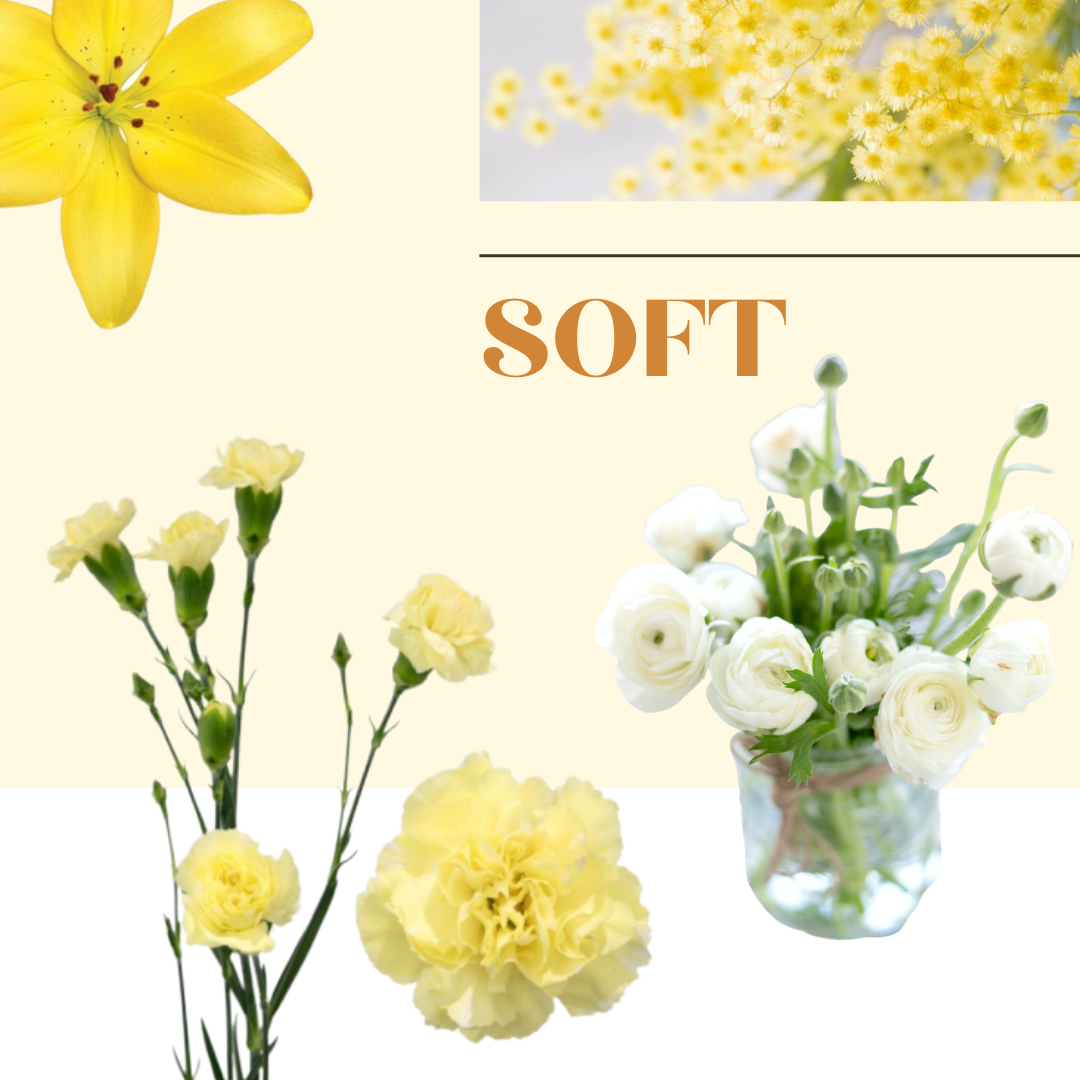 Soft yellow flower inspiration