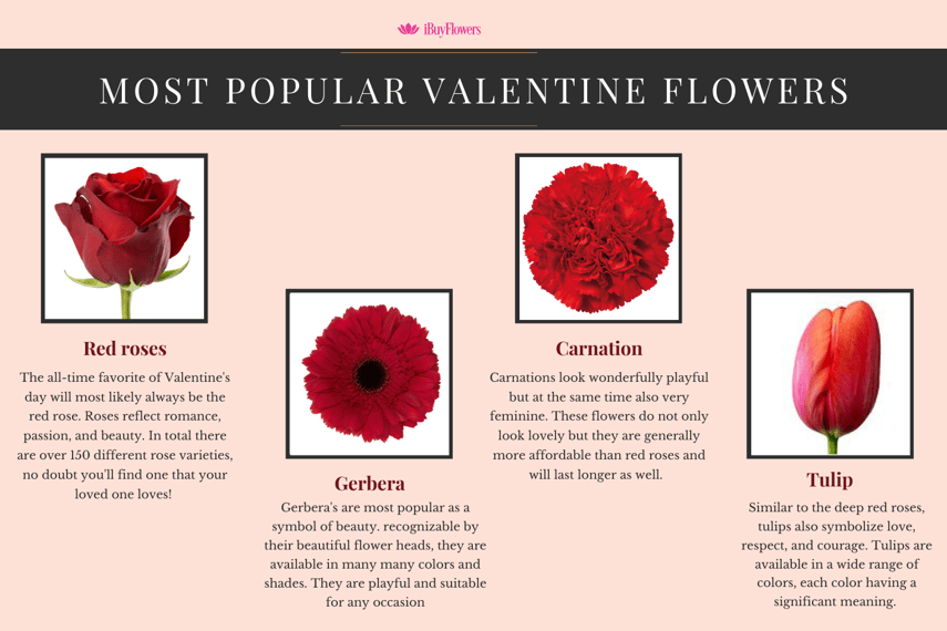 Most popular valentine flowers 2.0