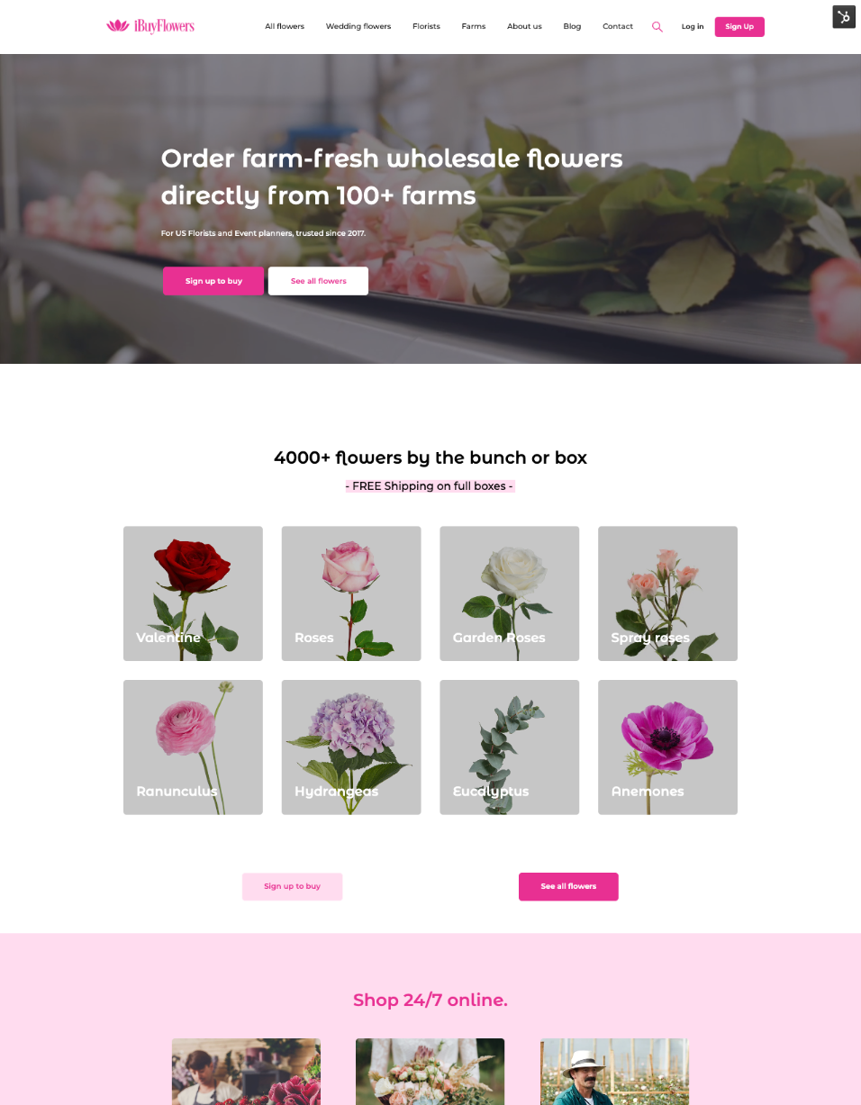 ibuyflowers homepage