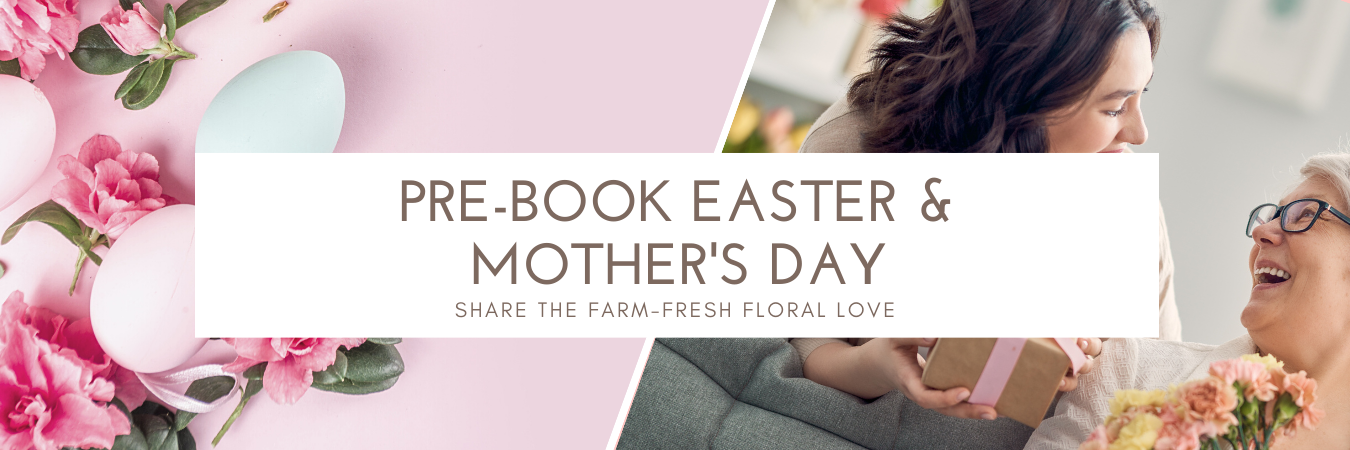 prebook easter & mothers day email header 